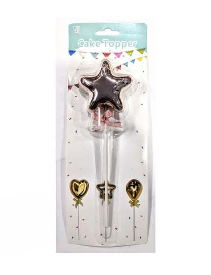 Xpress Star-shaped Cake topper