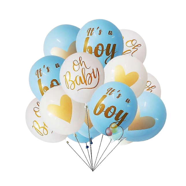It's a Boy Gender Reveal Balloons 10pc