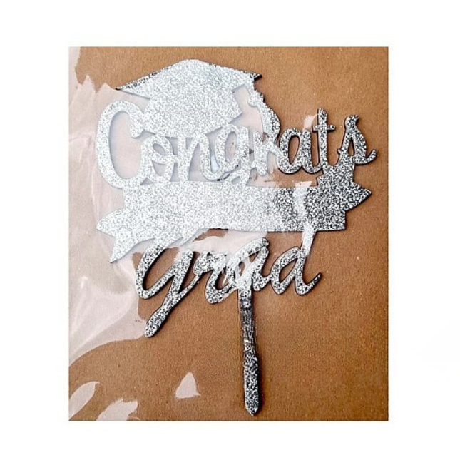 Congrats Grad Cake Topper
