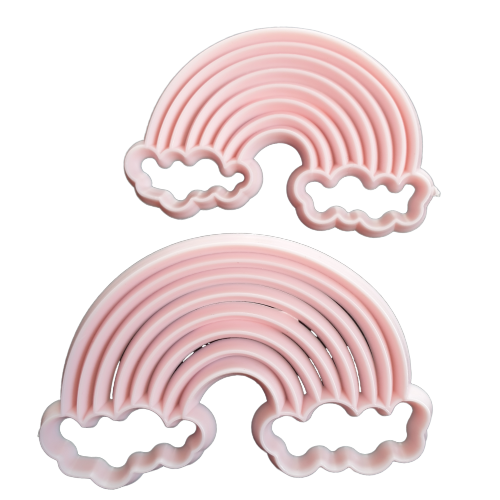 Rainbow Shaped Cookie And Fondant Cutters