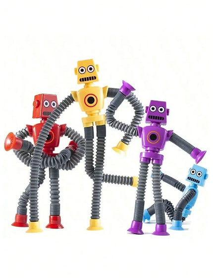 Kiddies Telescopic Suction Cup Robot