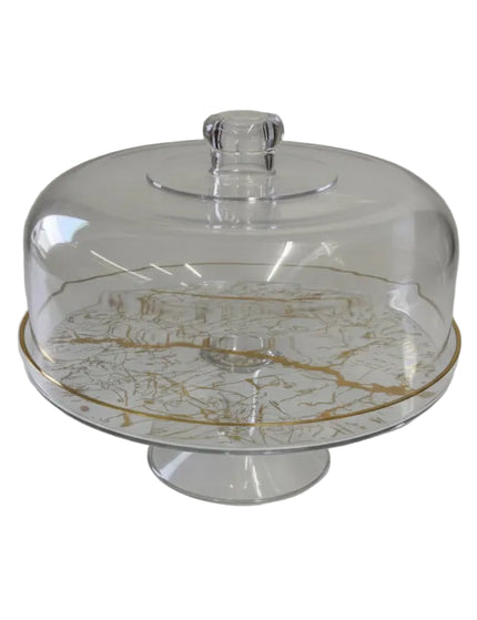 Gold Patterned Cake Dome