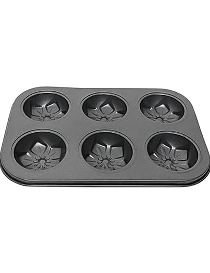 6 Cup Flower Shaped Muffin Pan