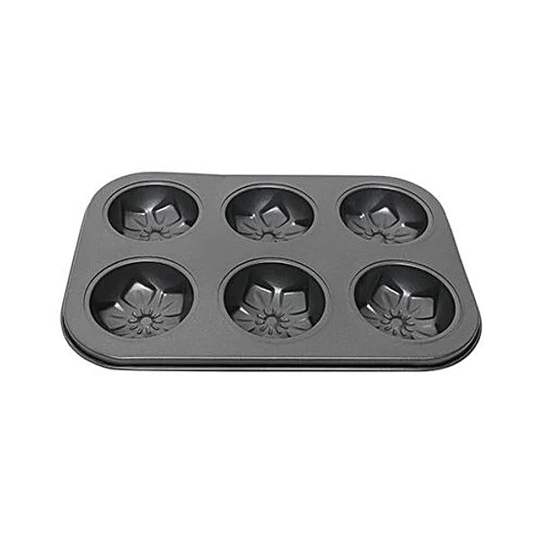 6 Cup Flower Shaped Muffin Pan