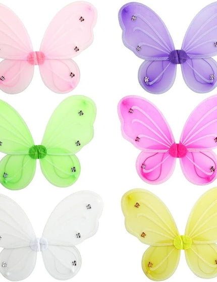 3 pcs Girls Butterfly Wings