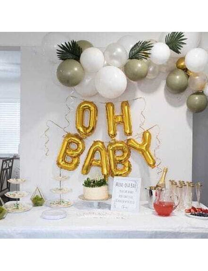 Baby Shower Foil Balloon Banner