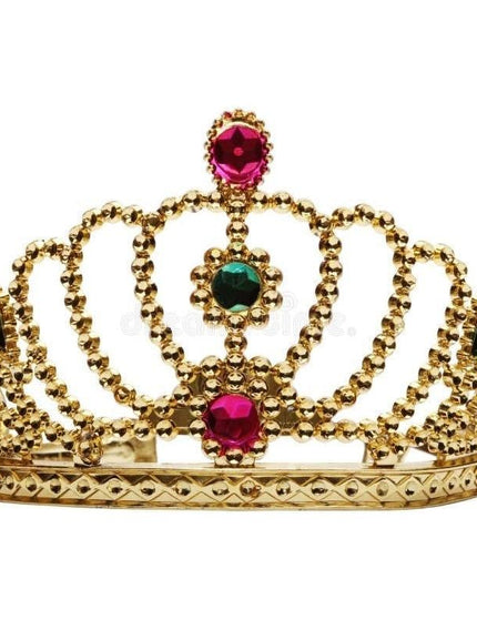 Girls Plastic Crowns Assorted