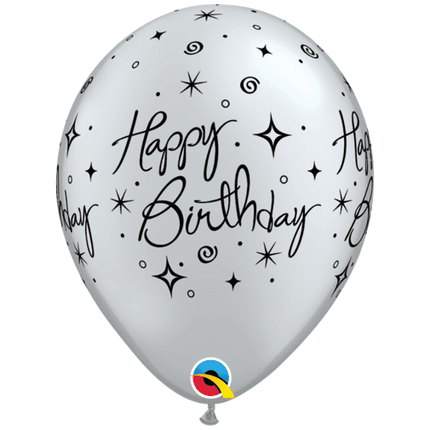 10pc Printed Happy Birthday Balloons