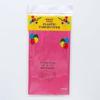 Plastic Table Cover