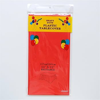 Plastic Table Cover