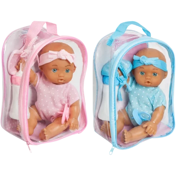 Cuddly Baby Doll In Bag 24cm EACH (Colour May Vary)
