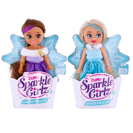 Sparkle Girlz Winter Princess Cupcake Doll EACH (Type May Vary)