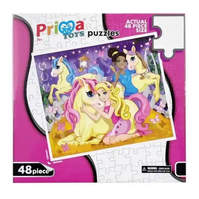 Prima Toys 48 Piece Girls Puzzles (Type May Vary)