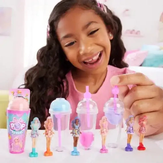 Barbie Mini BarbieLand Pop Reveal Dolls, 1.5-inch Mini Doll with Surprise Reveal & Sensory Play Piece (Styles May Vary)