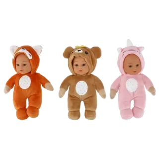 Dream Collection Soft Body Animal Doll 17cm EACH (Design May Vary)