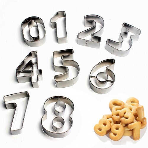 Numbers Cookie Cutter 0-9