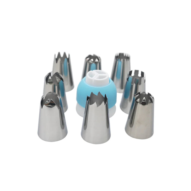 Cake Decorating Nozzle Set 9-Piece