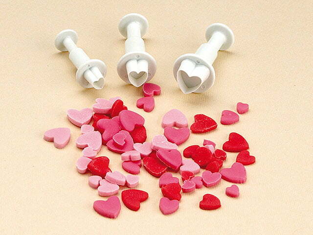 Heart Shaped Plunger Cutters