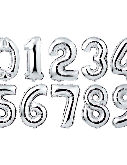 Foil Number Balloons
