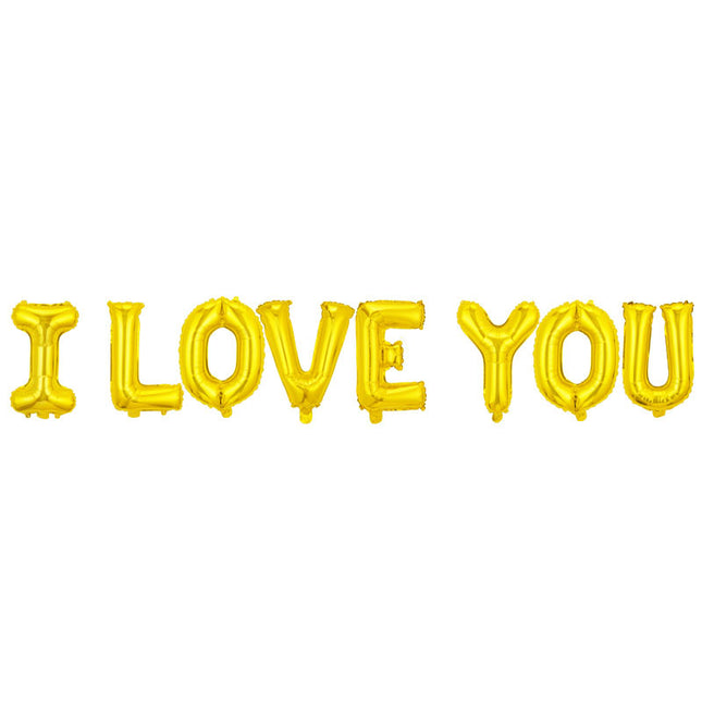 I Love You Foil Balloons 17''