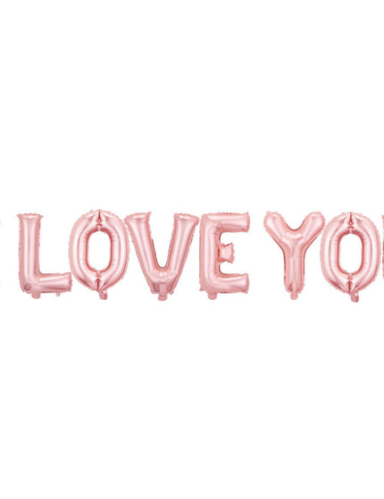 I Love You Foil Balloons 17''