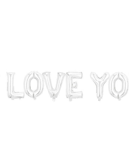 I Love You Foil Balloons 17''