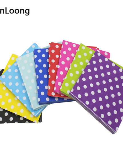 20 pcs Dotted Serviettes