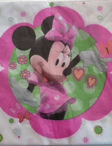 Cartoon Character Serviettes 20pcs