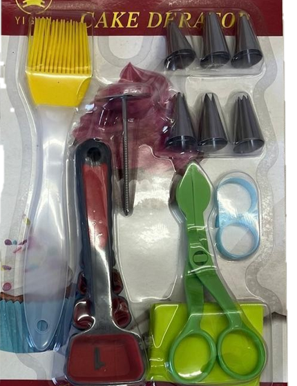 cake decorating nozzle kit 1628-19