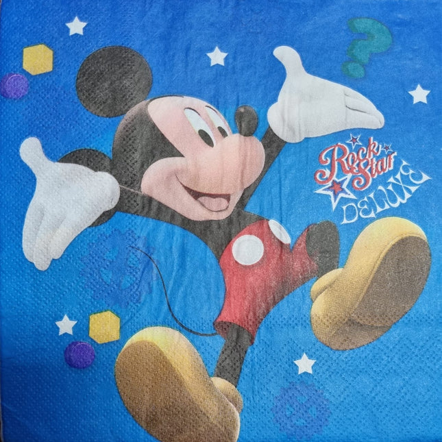 Cartoon Character Serviettes 20pcs