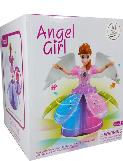 Angel girl spinning toy
