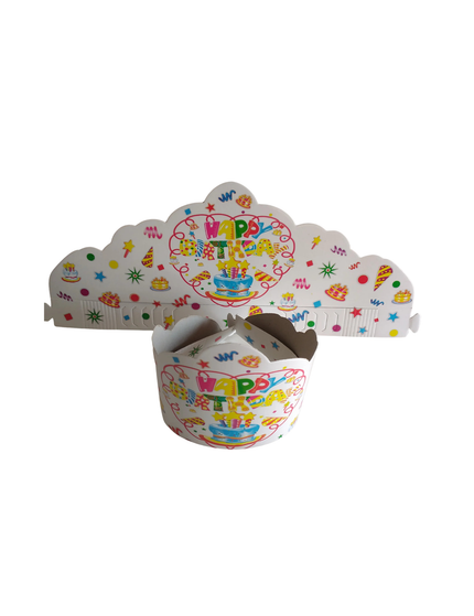 6pc Party Time Crowns