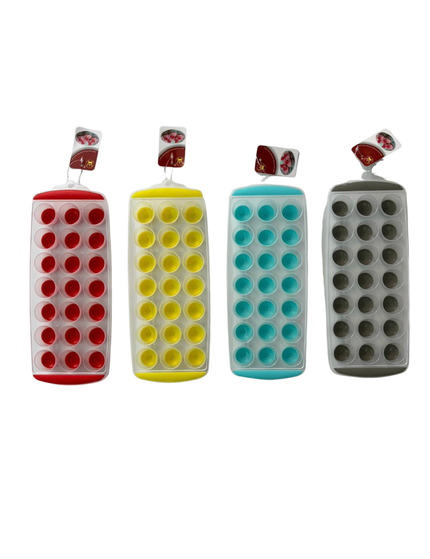 Round Silicone Ice Cube Tray