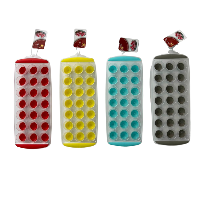 Round Silicone Ice Cube Tray