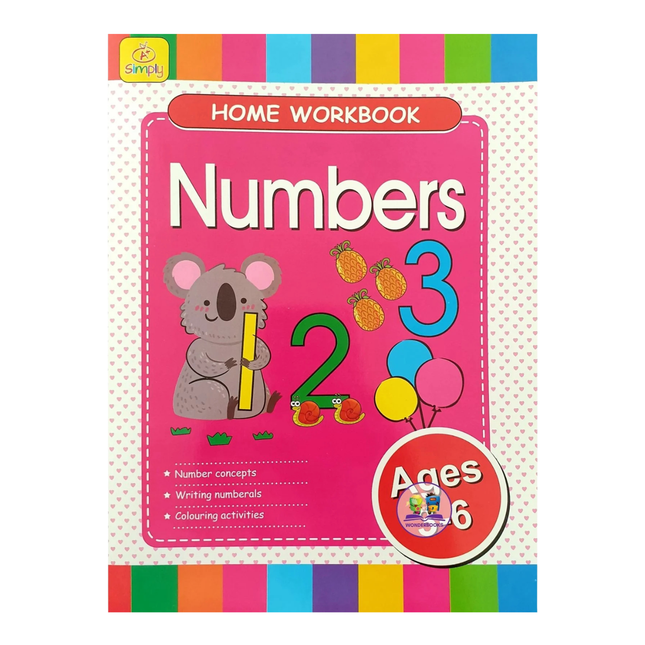 Kids Home Workbook Numbers