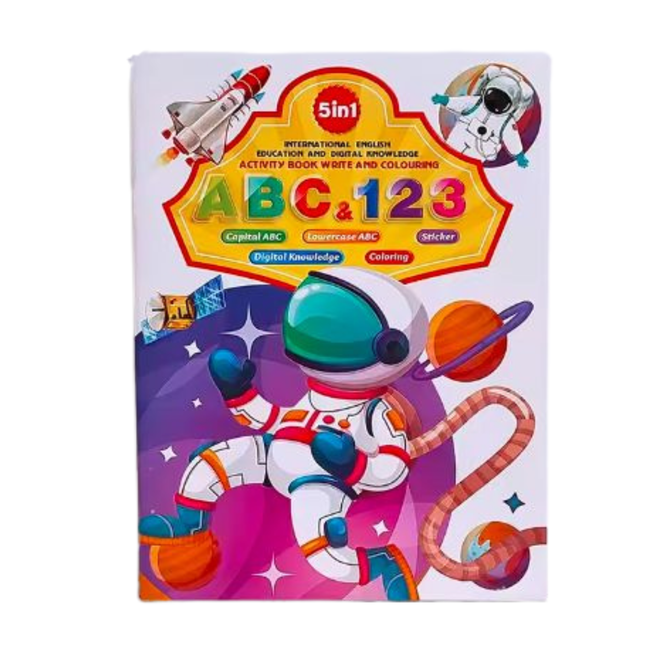 Kids Cartoon Early Education Book