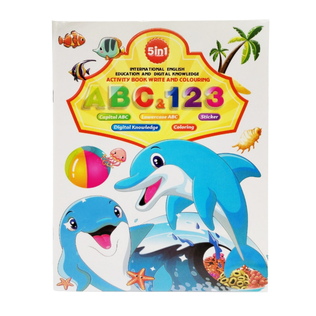 Kids Cartoon Early Education Book