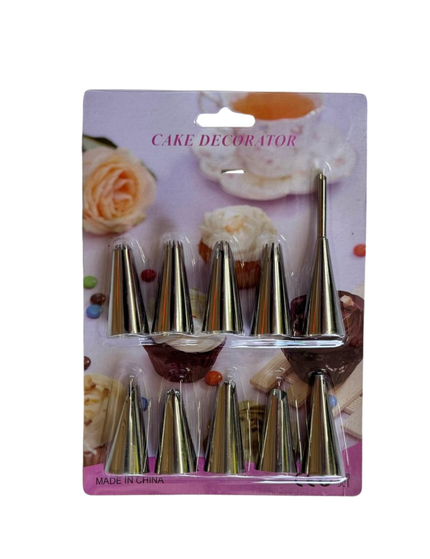 Decorating Piping Tips 10pc