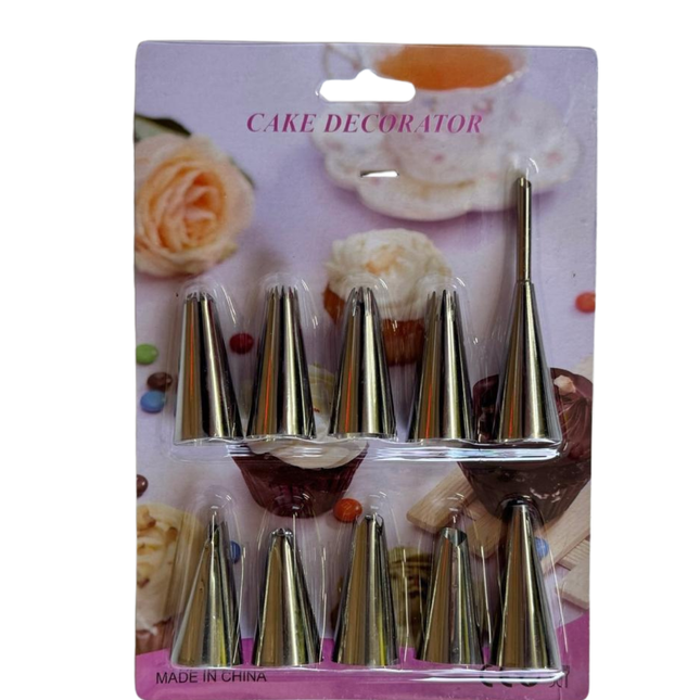 Decorating Piping Tips 10pc