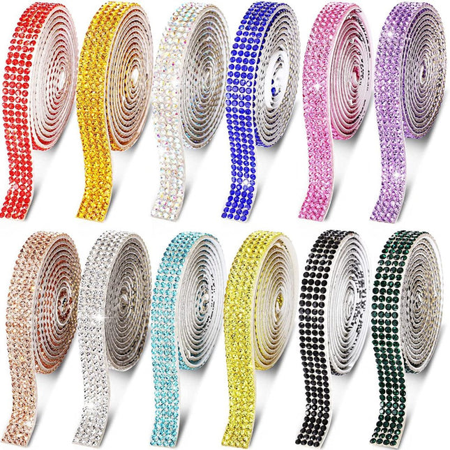 Self-Adhesive Ribbons Rhinestone per meter