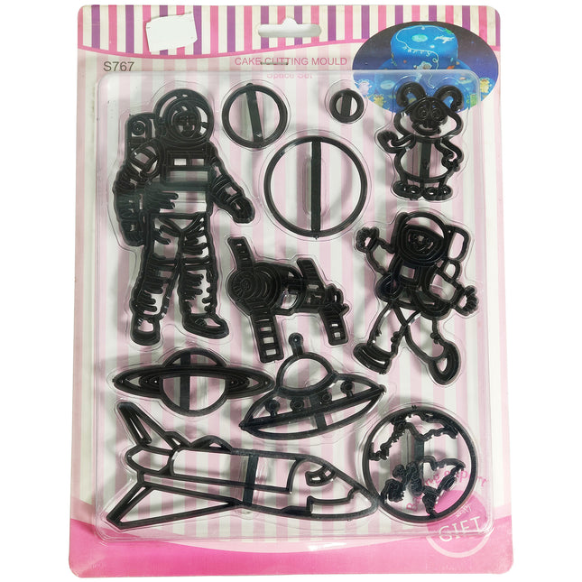 Space Set Cookie Cutters