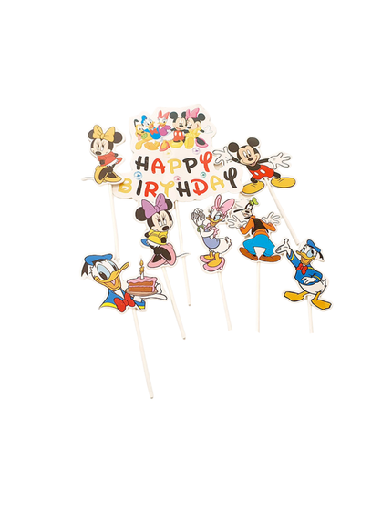 Happy Birthday Character Cake Toppers
