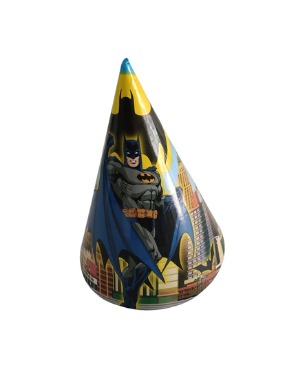10pc Batman Party Hat