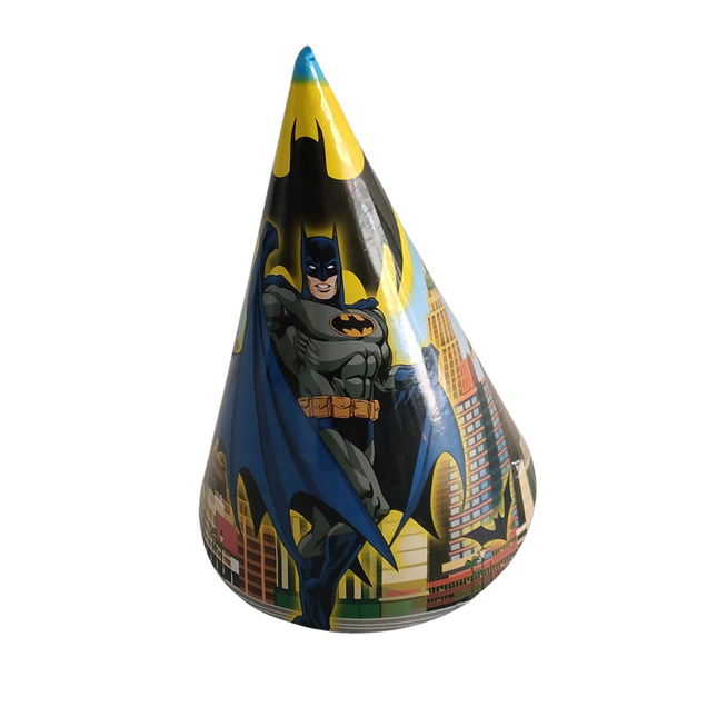 10pc Batman Party Hat