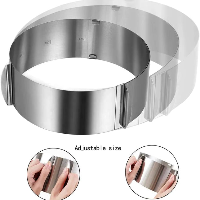 Adjustable Cake Ring 15-30cm