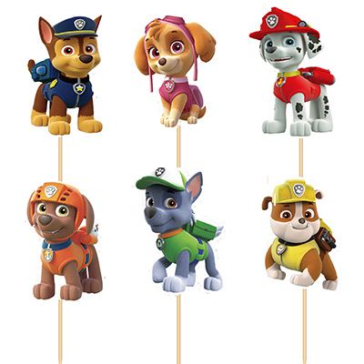 Cartoon Character Cake Toppers