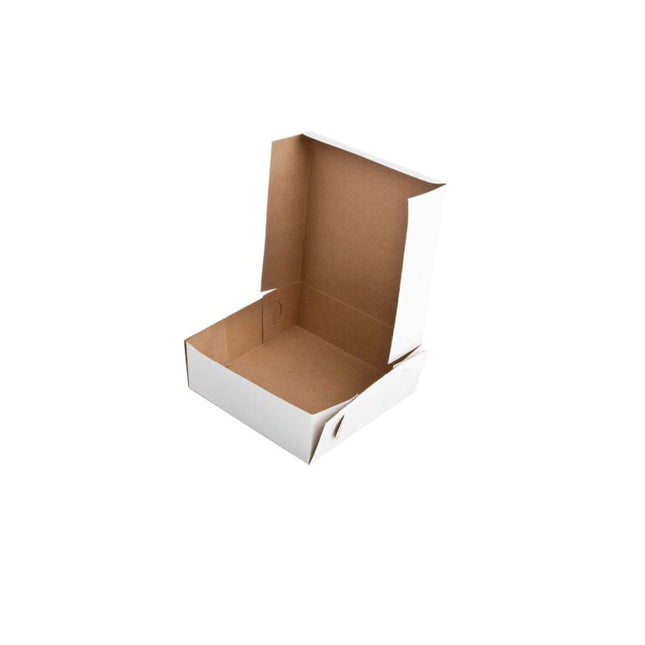 White Cake Box