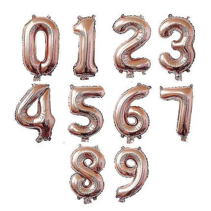 Foil Number Balloons