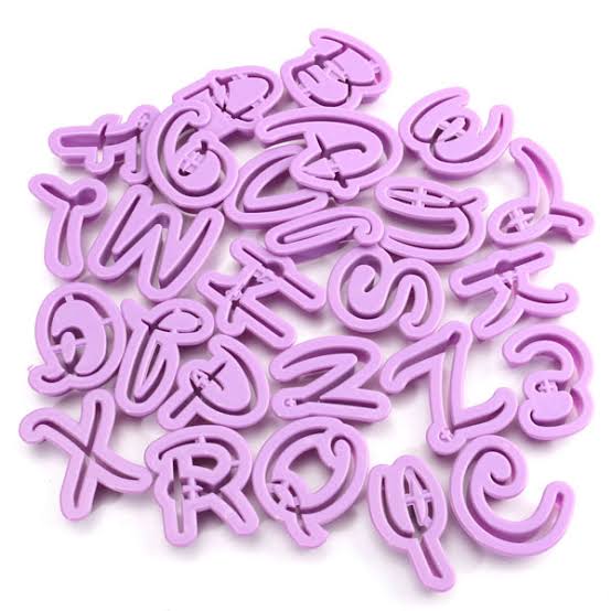 Disney Style Cookie Or Fondant Molds