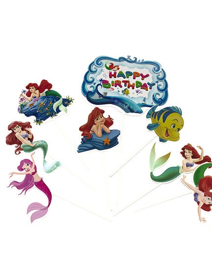 Happy Birthday Character Cake Toppers